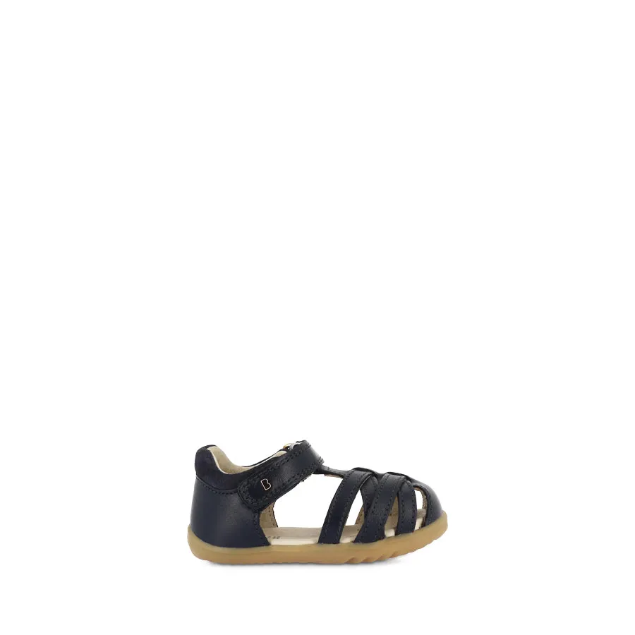 CROSS JUMP STEP UP - NAVY LEATHER Bright Pop Daily Support