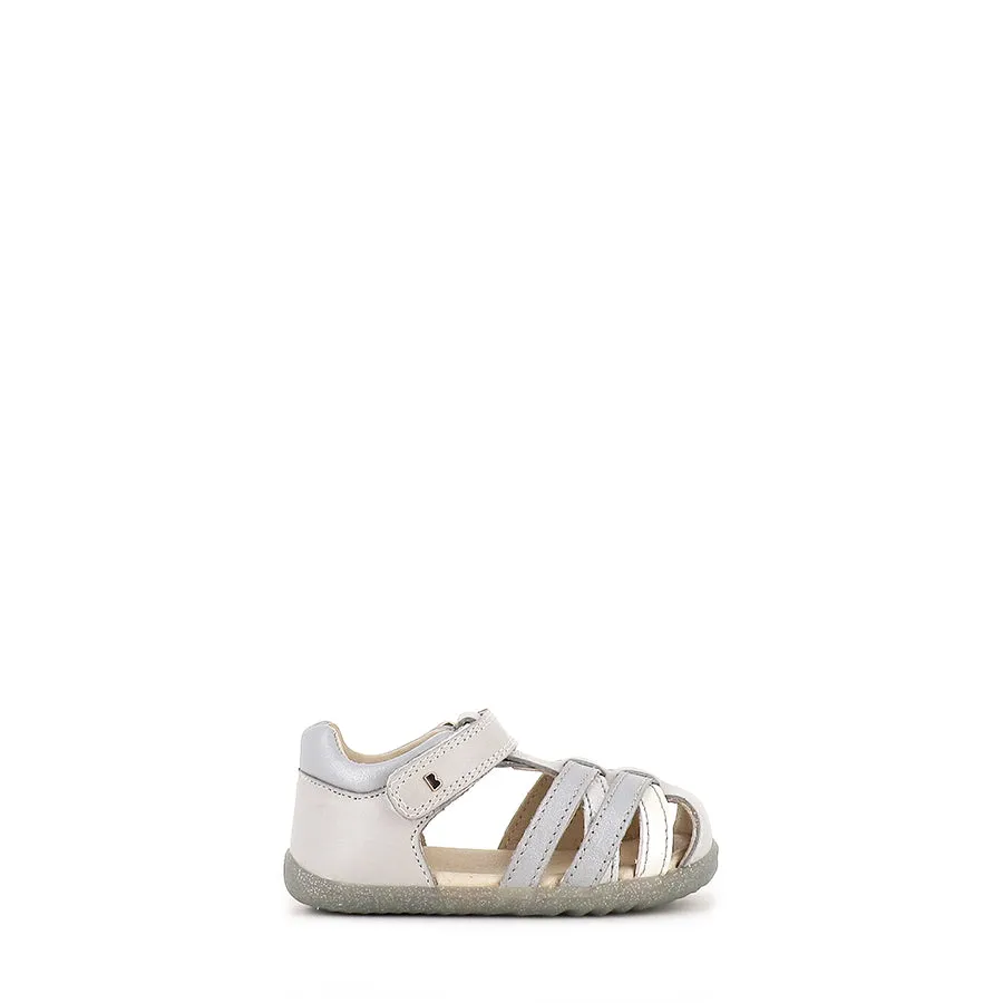 quick dry CROSS JUMP STEP UP - SILVER PEARL/SILVER LEATHER