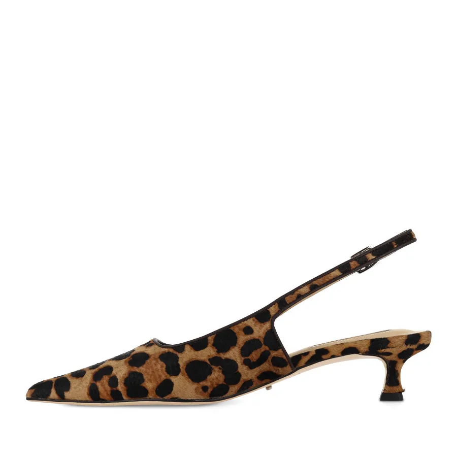 simple design CRUSH - BROWN LEOPARD