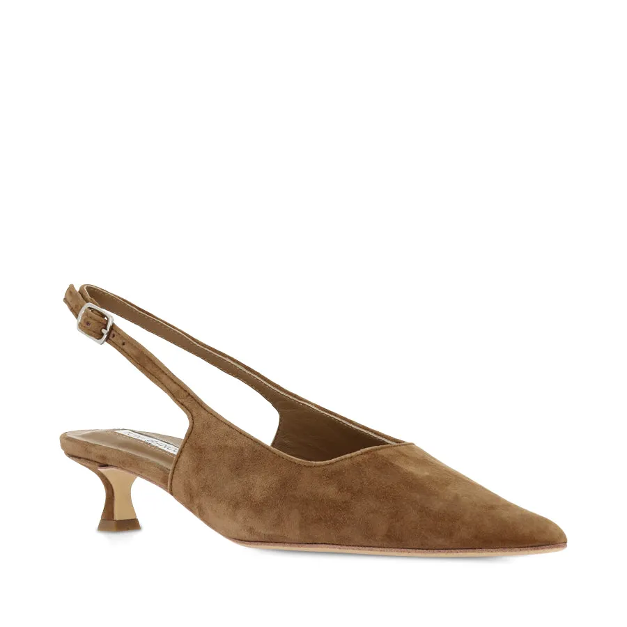 CRUSH - TAUPE SUEDE Tall friendly Toe Protection