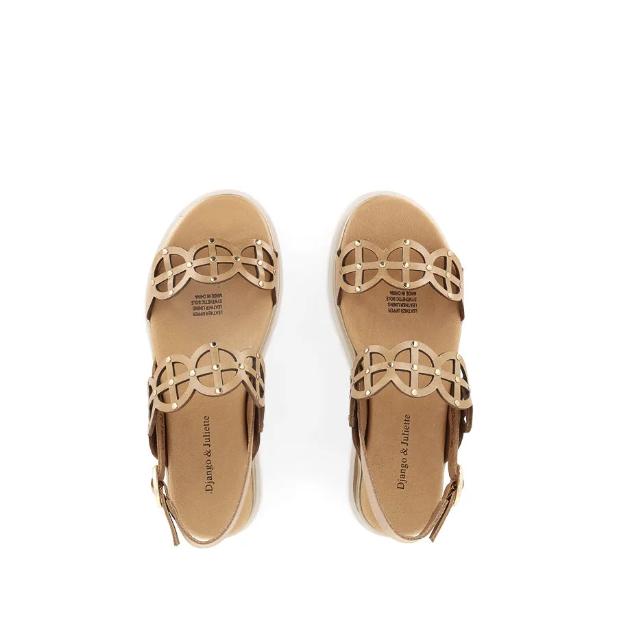 Chic Basics Sleek Fit CAROLA - CAPPUCCINO LEATHER