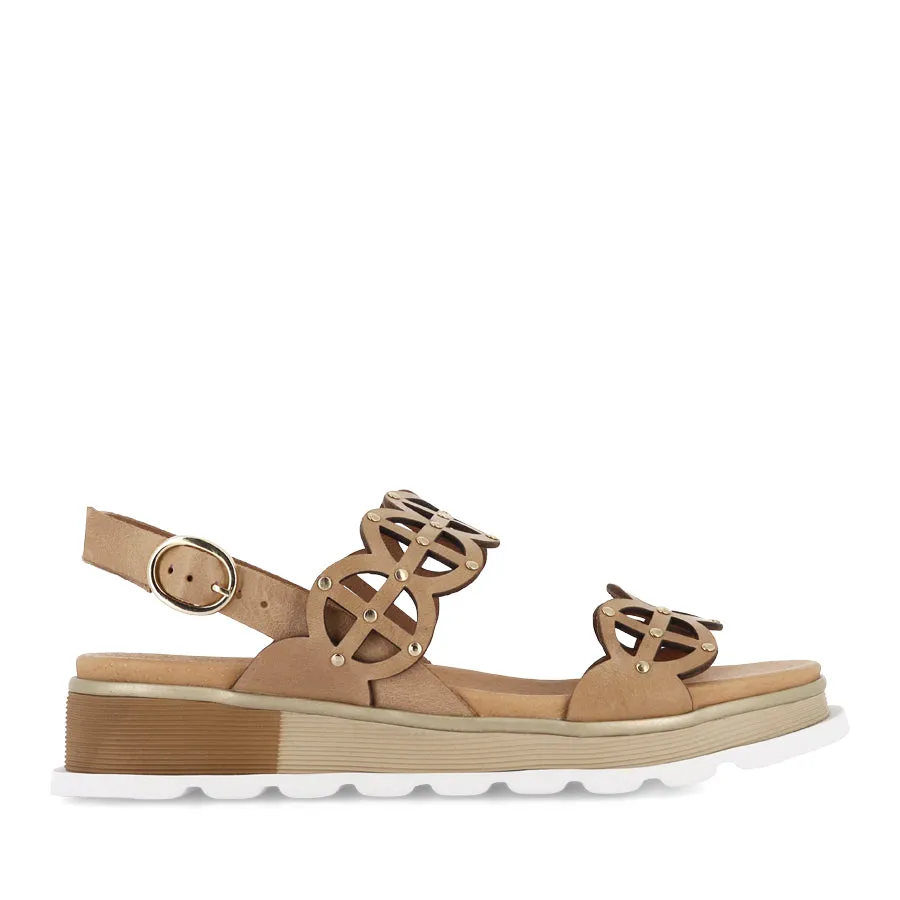 Spring Days Men Mode CAROLA - CAPPUCCINO LEATHER