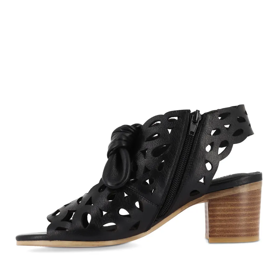 Easy Style Footwear Concert Go BRILEYS - BLACK LEATHER