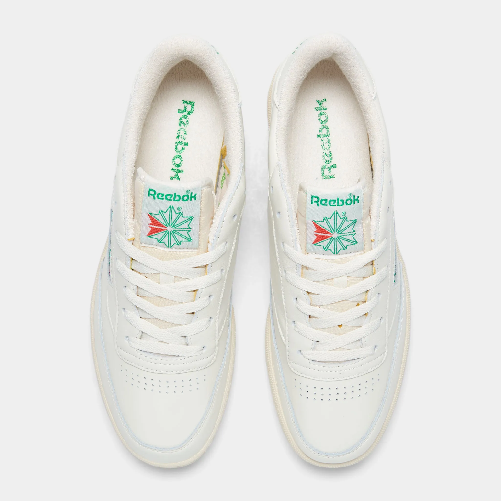 Reebok Club C 85 TV White / Green Narrow Fall