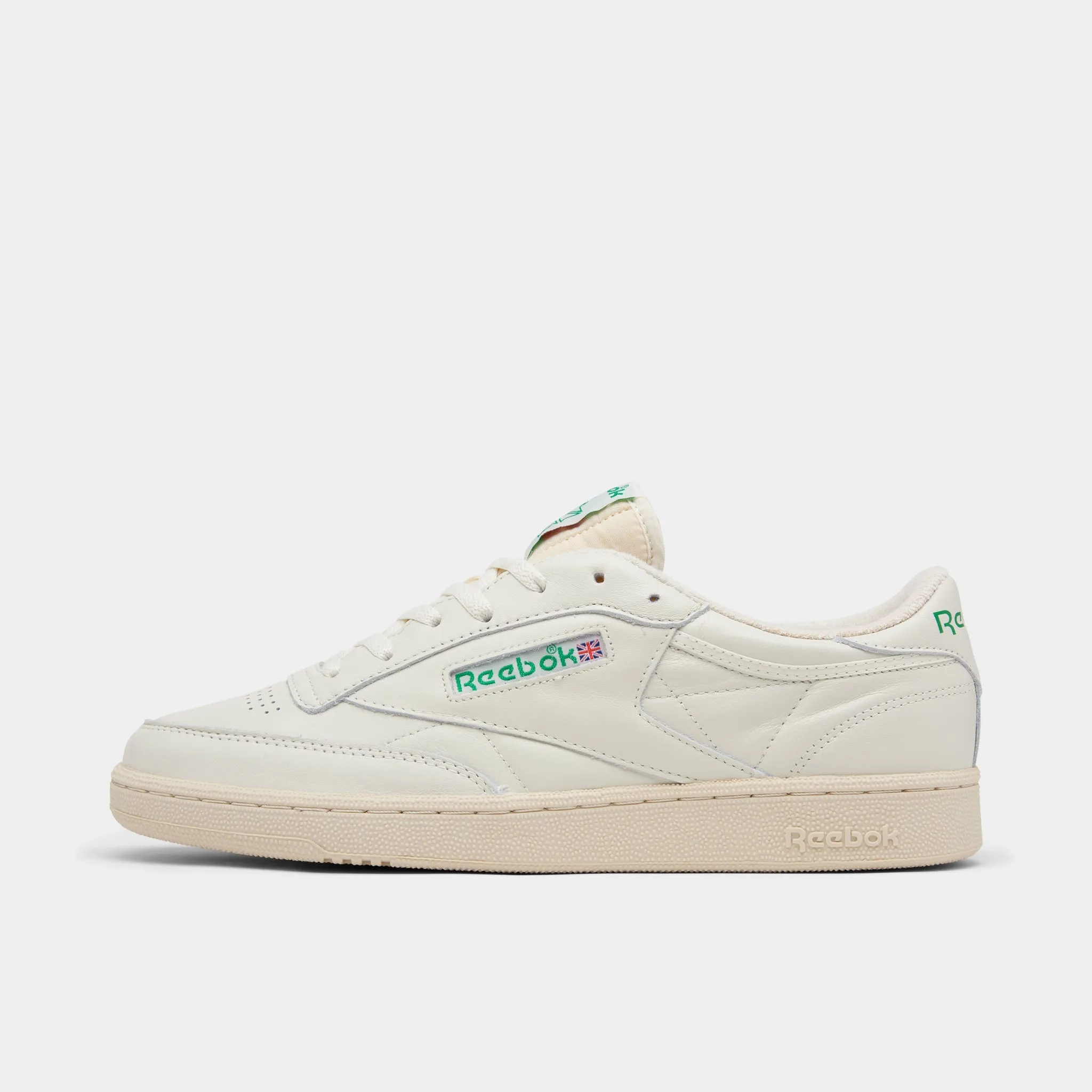 All-around ease Distinctive Reebok Club C 85 TV White / Green
