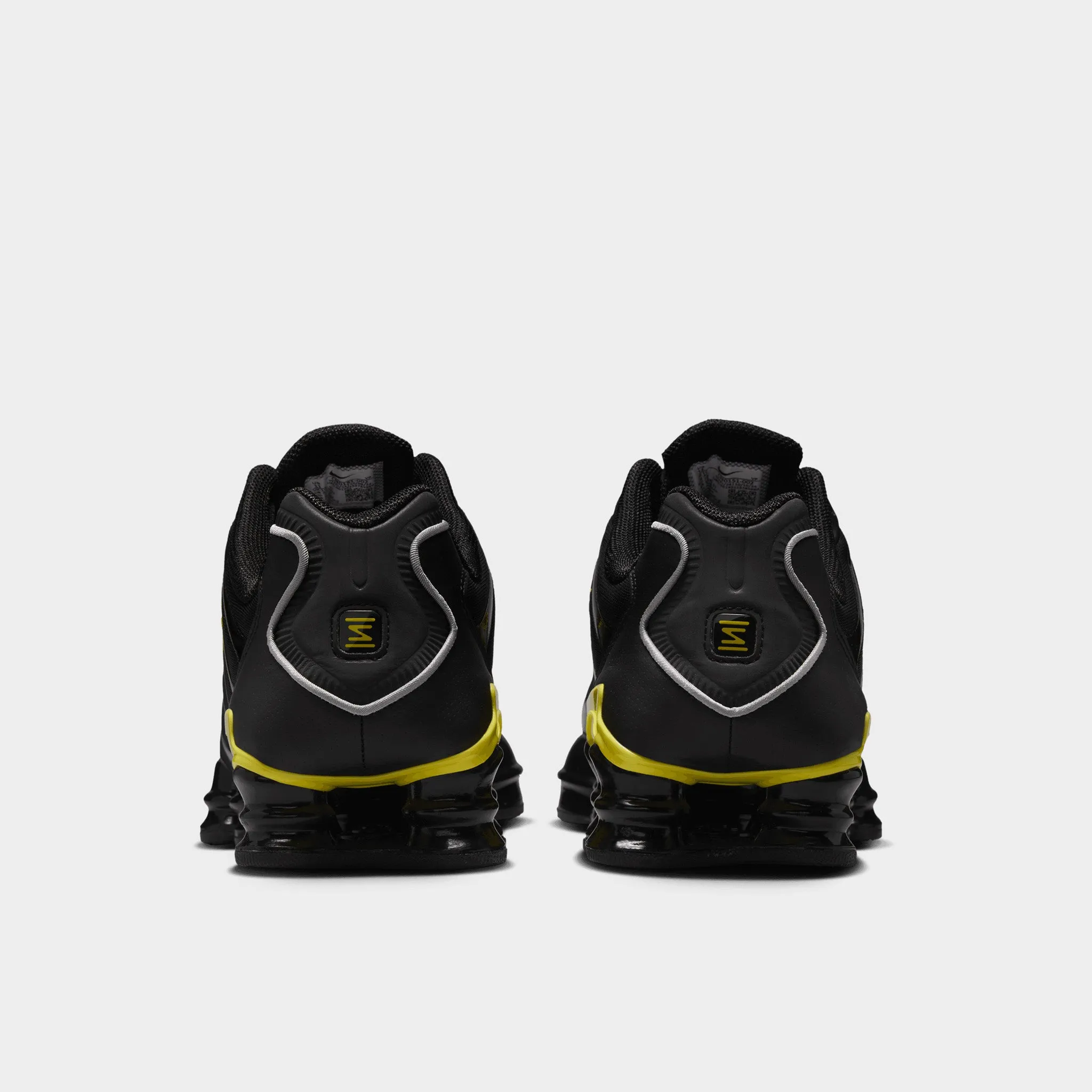 ShockAbsorbing Nike Shox TL Black / Metallic Silver - Dynamic Yellow