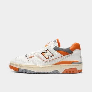 Synthetic Upper Motion Control Tech New Balance 550 White / Red - Grey