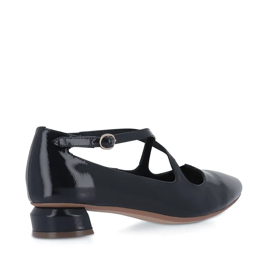 Design Glow FRANCA - NAVY PATENT LEATHER