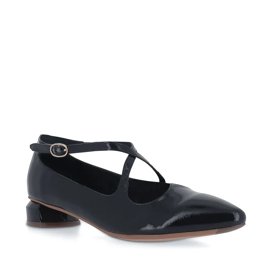 On-Trend Design FRANCA - NAVY PATENT LEATHER
