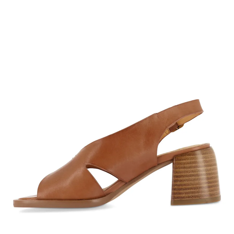All-purpose sole ISADORA - BRANDY LEATHER