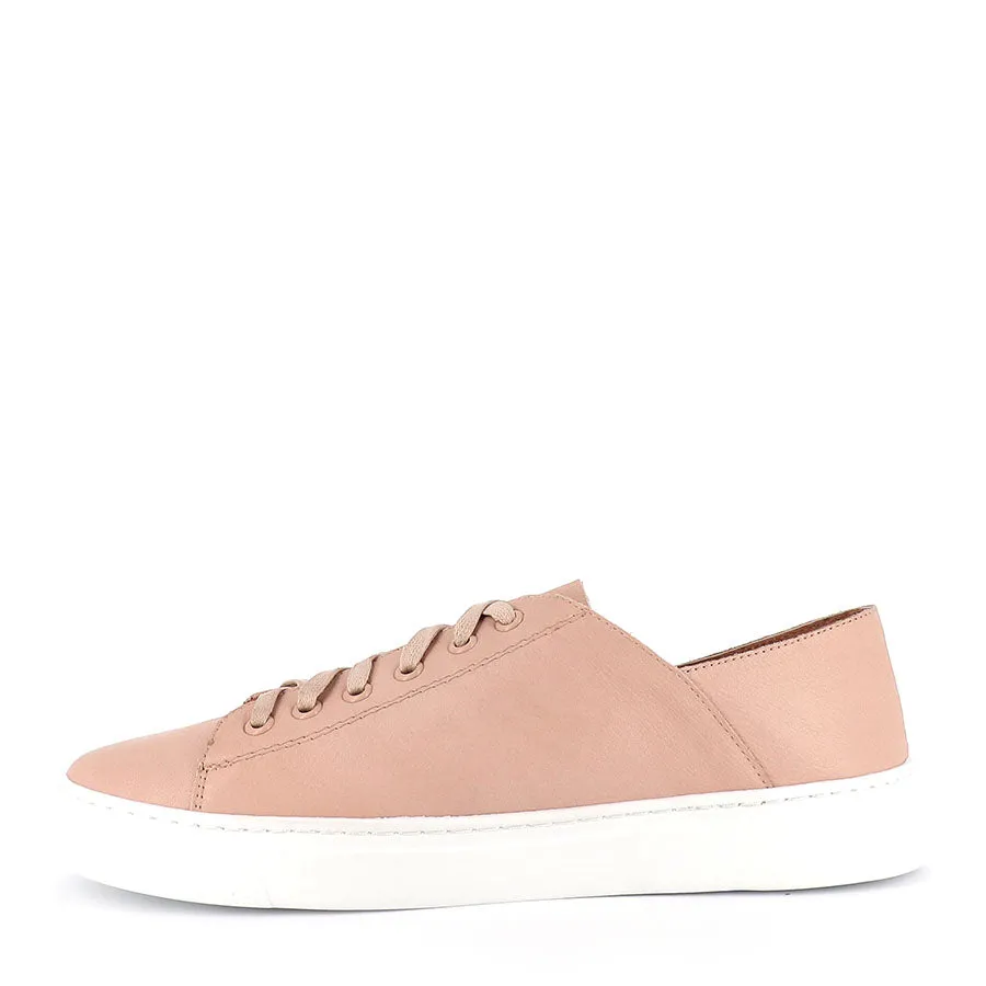 OSKHER - DARK NUDE LEATHER Everyday Sport Zip   Up