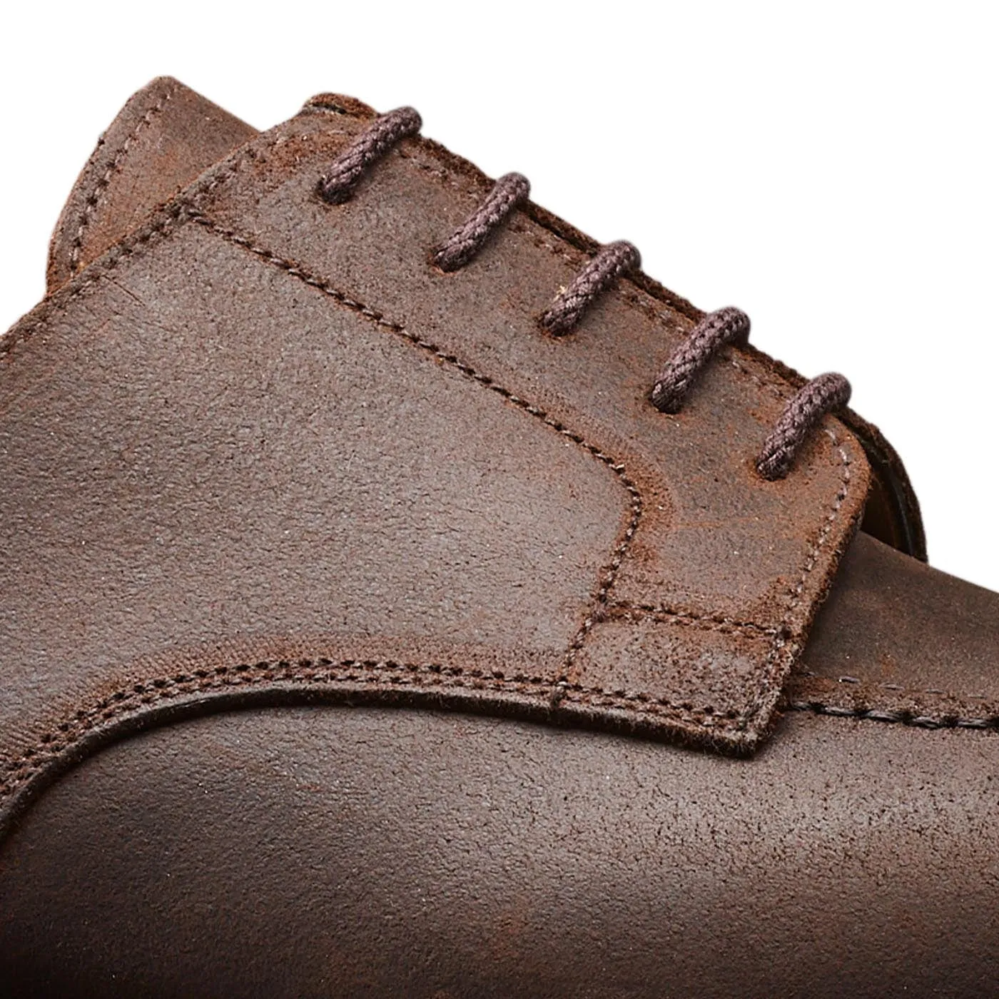 Denver Dark Brown Rough-Out Suede Light Guard Versatile Design