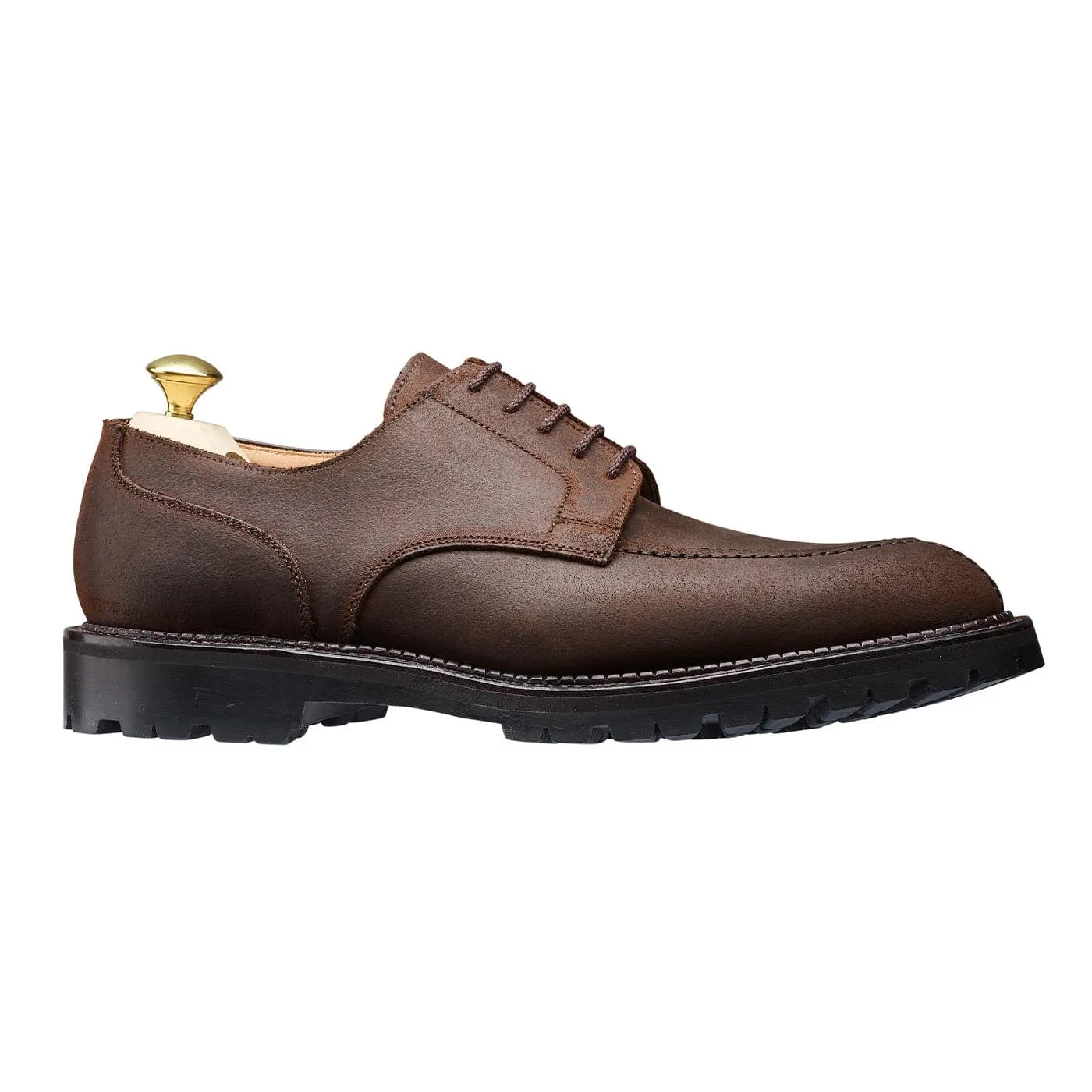 City Explorer Elegant Casual Denver Dark Brown Rough-Out Suede
