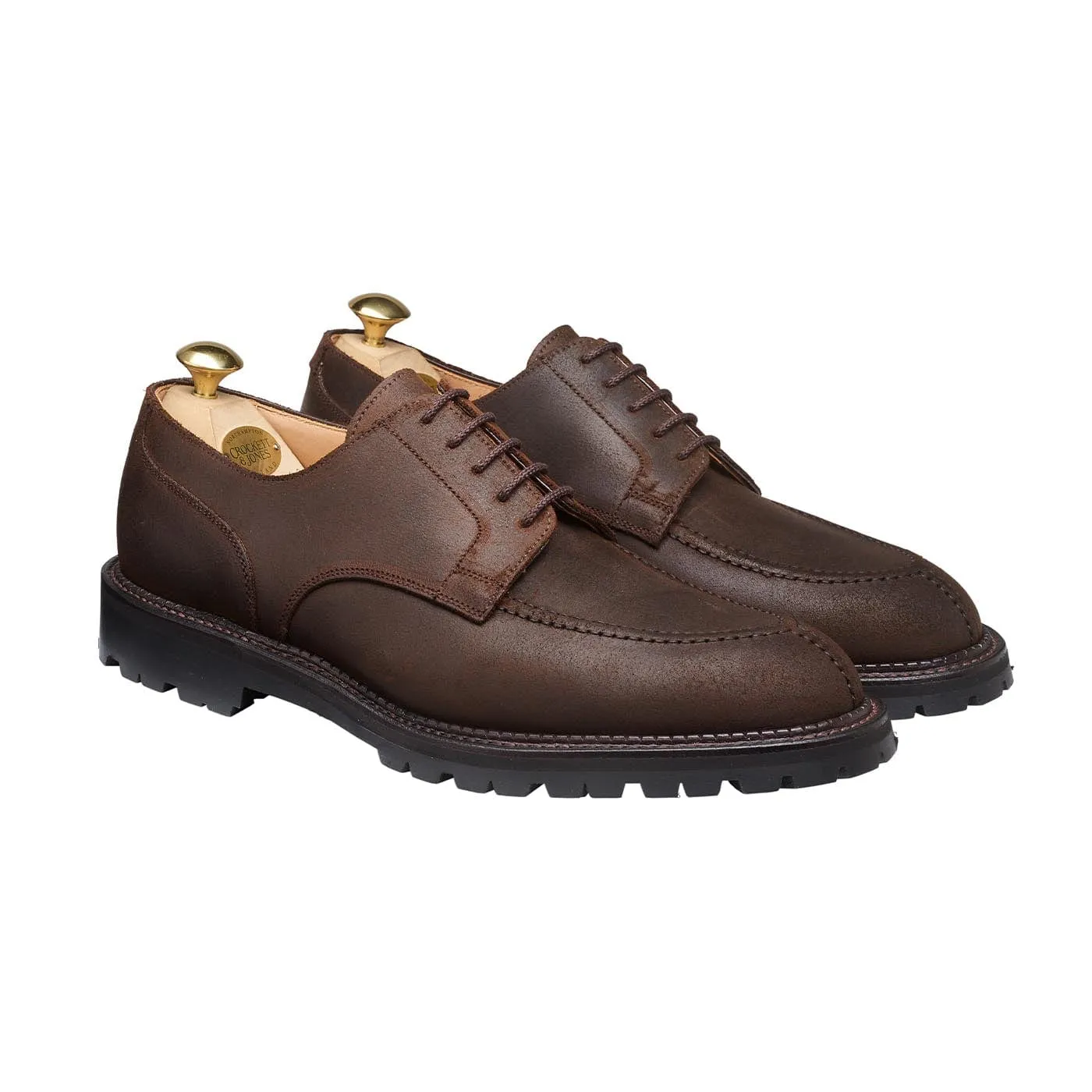 Denver Dark Brown Rough-Out Suede Relaxed Walk Harbor Lane