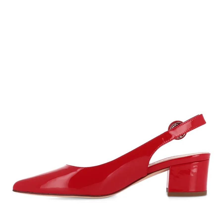 sole ABIGALE - NEW RED PATENT LEATHER