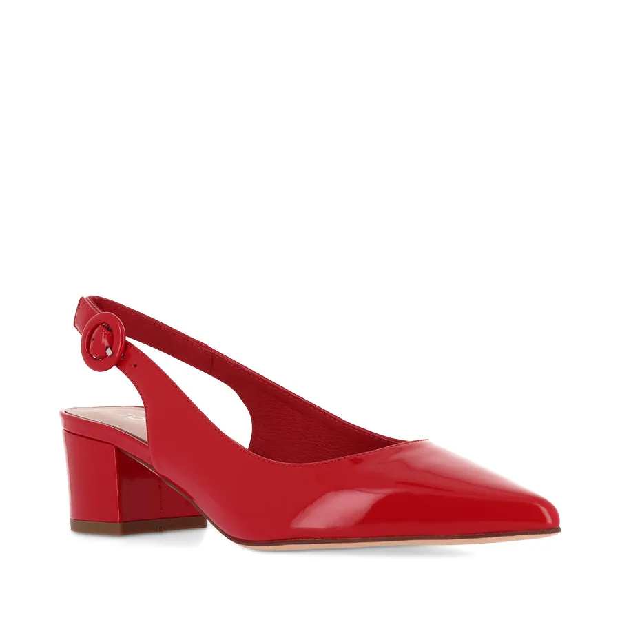 Neutral Base ABIGALE - NEW RED PATENT LEATHER