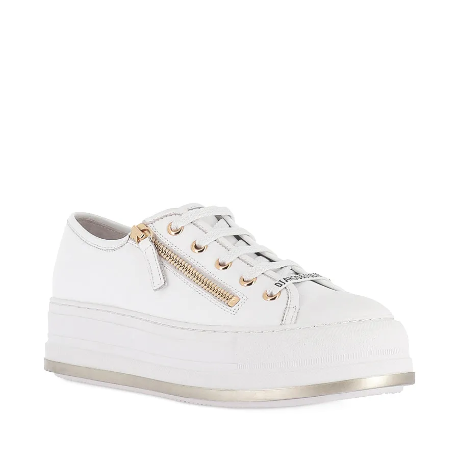 GIZA - WHITE LEATHER Quick Dry Inner Sock Walk Free