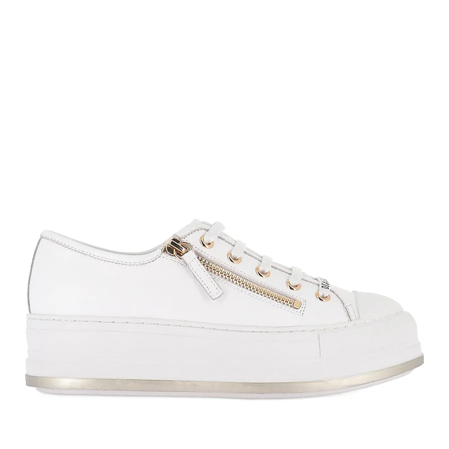 Heel Comfort GIZA - WHITE LEATHER
