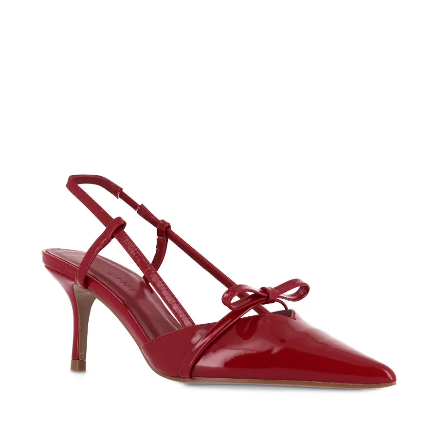 Quick Comfort Versatile Cushioning DAISY - SCARLET PATENT