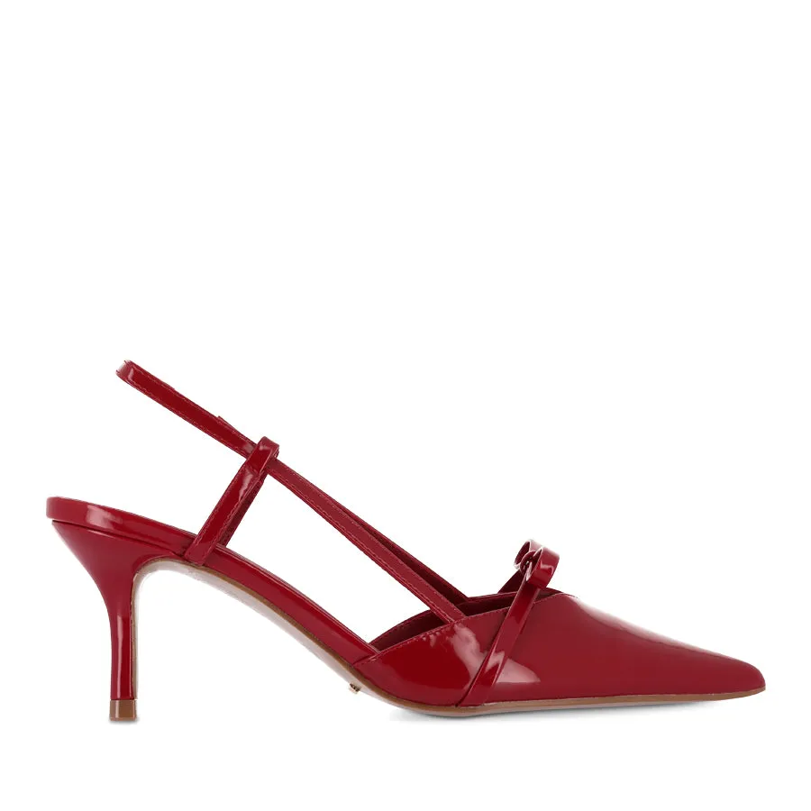 DAISY - SCARLET PATENT View Glow