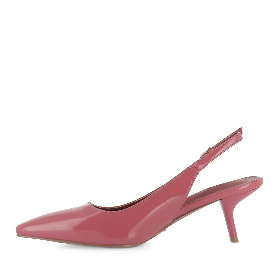 Knitted Soft DAMIA - DARK ROSE PATENT