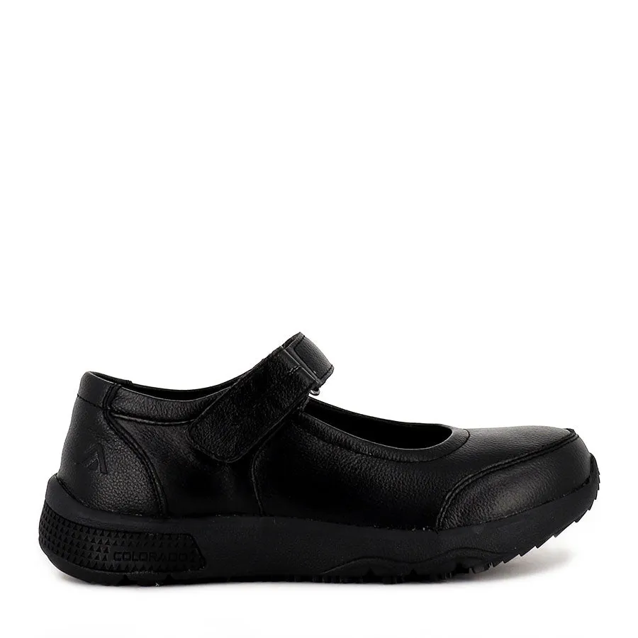 DANISH - BLACK BLACK LEATHER Street View Urban Comfort Design