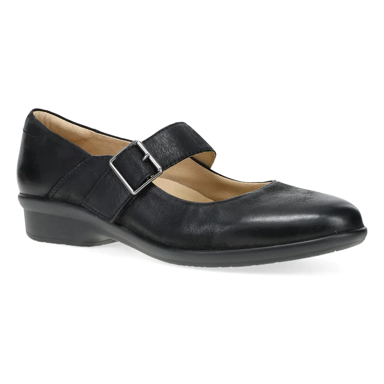 Dock Easy Comfort Shank DANSKO COLLETTE - BLACK BURNISHED NUBUCK