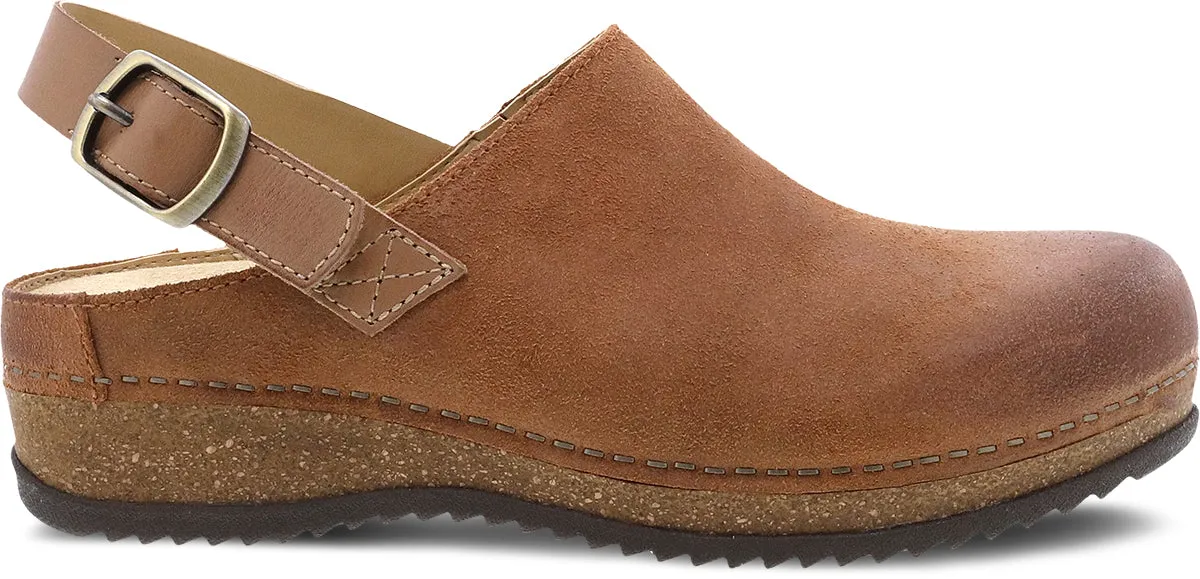 DANSKO MERRIN SUEDE - TAN - 9605375300 Wide Path Comfort Flex