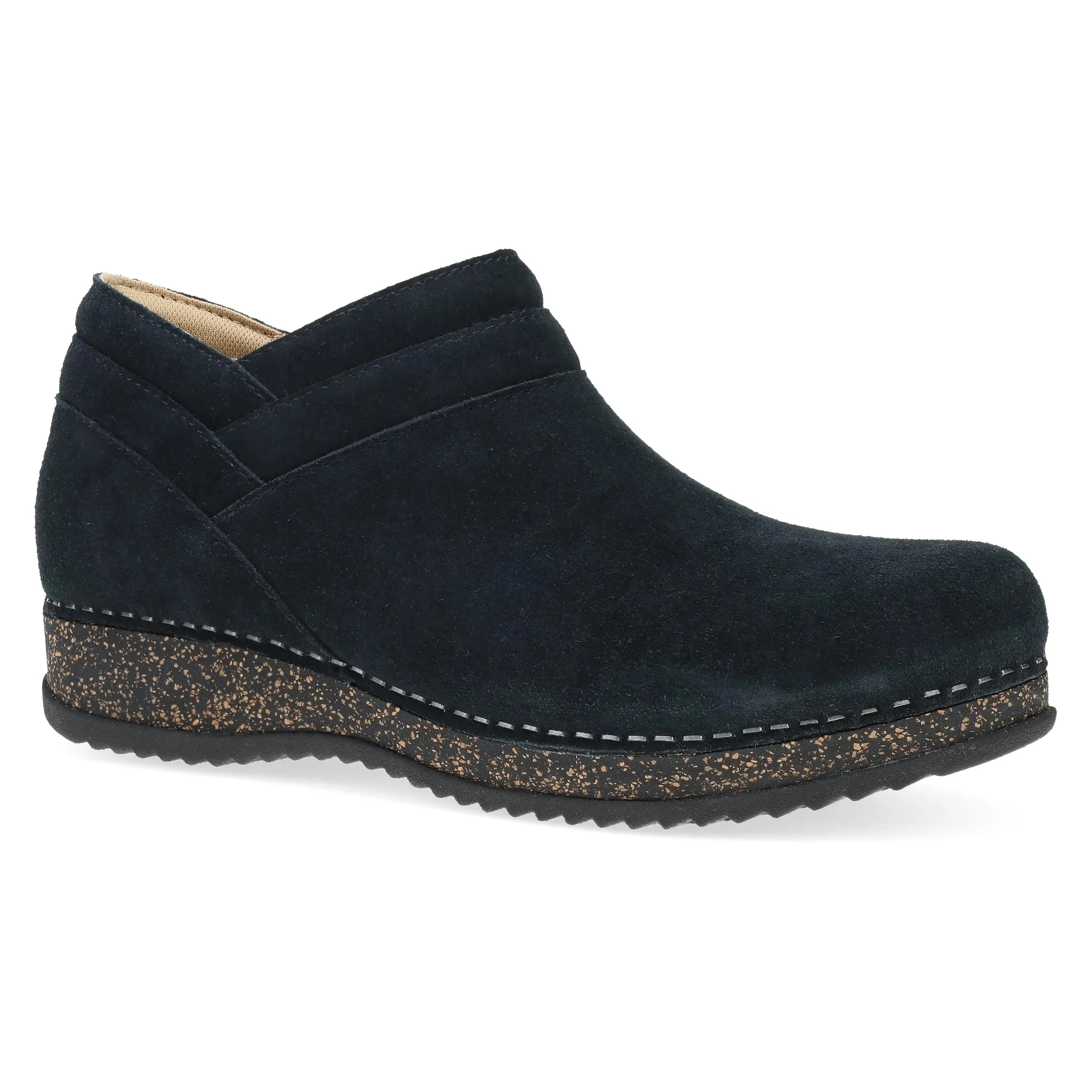 DANSKO MURIEL - BLACK SUEDE Light Core Comfort Enhancement