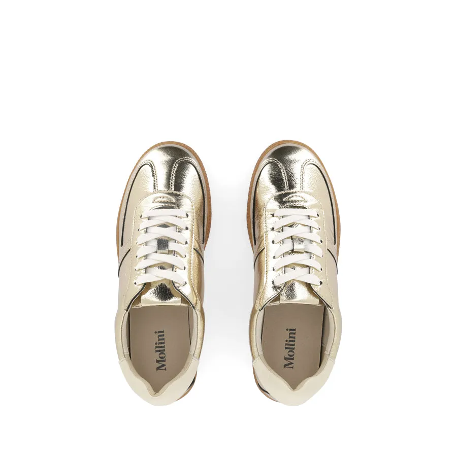 Energy Return Tech Breath Points DARI - PLATINUM/GUM SHRUNKEN LEATHER