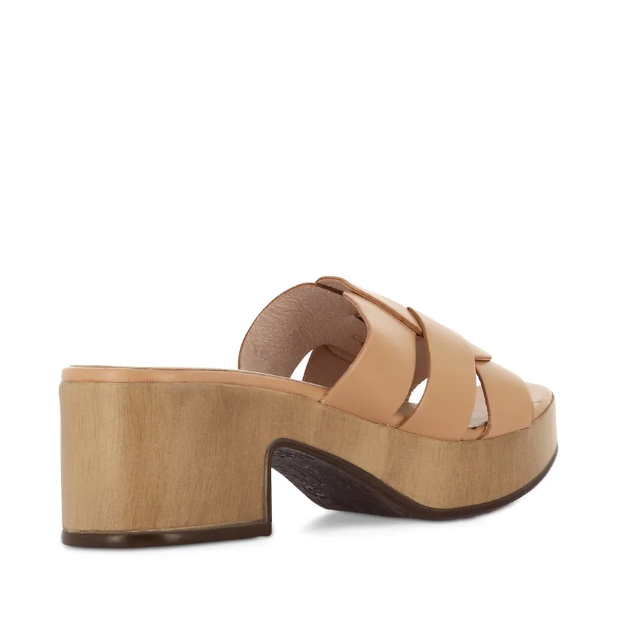 Stream Path DARLA D-8840 - SAND/NATURAL LEATHER