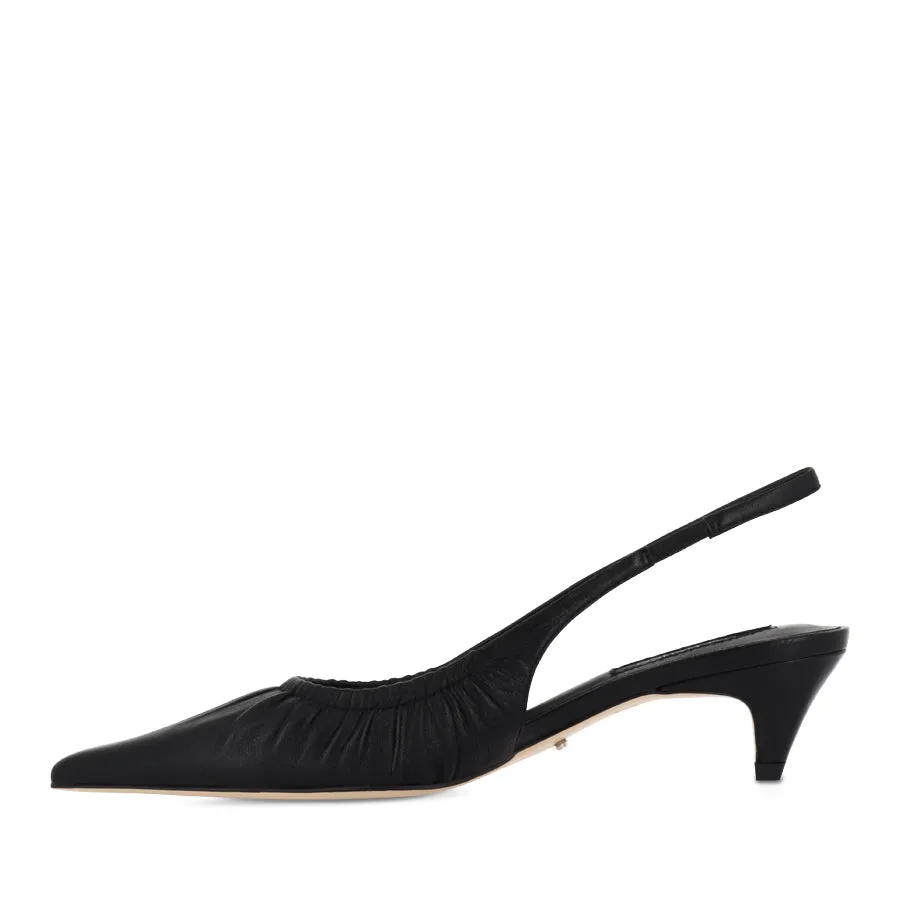 After Work Breathable mesh DAVIS - BLACK NAPPA