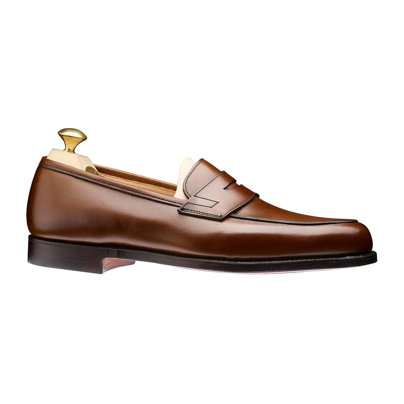 Grantham 2 Dark Brown Burnished Calf Writer??s Footwear Durable Build