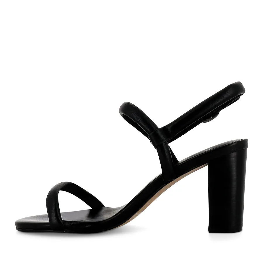 Street Music Chic Style GABINAH - BLACK LEATHER