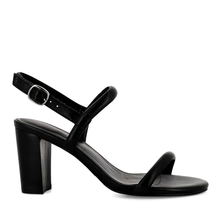 GABINAH - BLACK LEATHER Trendy Vibe Street Beat