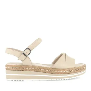 Superior Cushioning ALICIA - ALMOND LEATHER