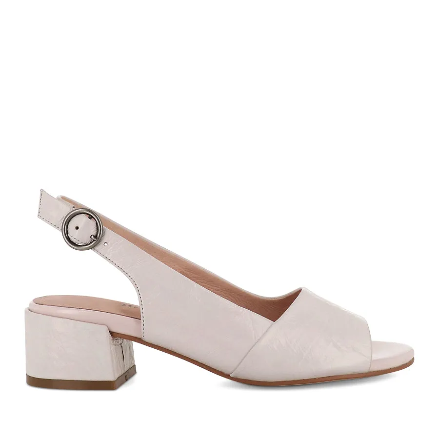 RAVEN - NUDE PATENT LEATHER Lazy Mood