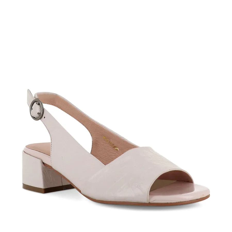 RAVEN - NUDE PATENT LEATHER Memory Foam Insoles