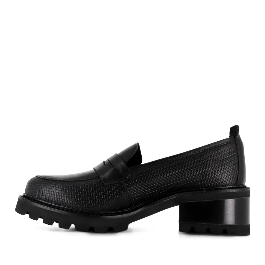 Classic Comfort DELMIRA - BLACK LEATHER