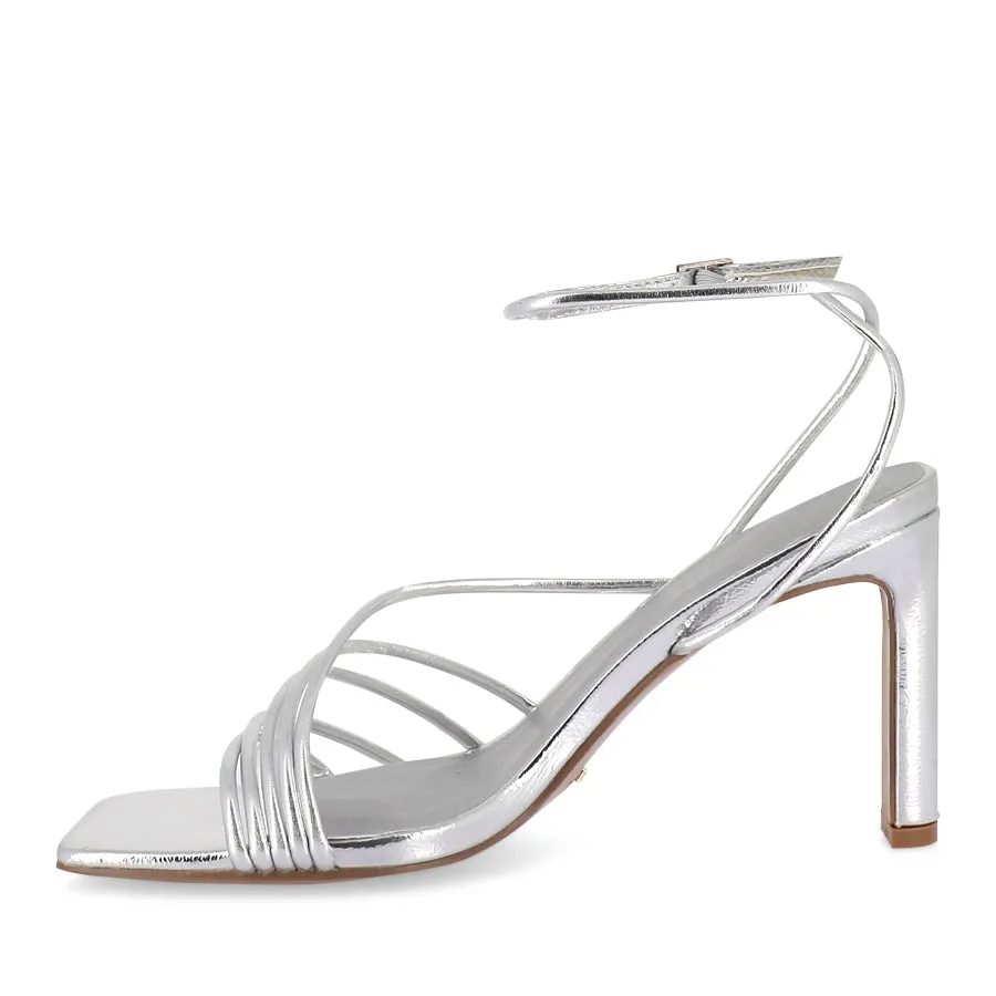 Breathable Material Chic Slip-ons DENISE - SILVER