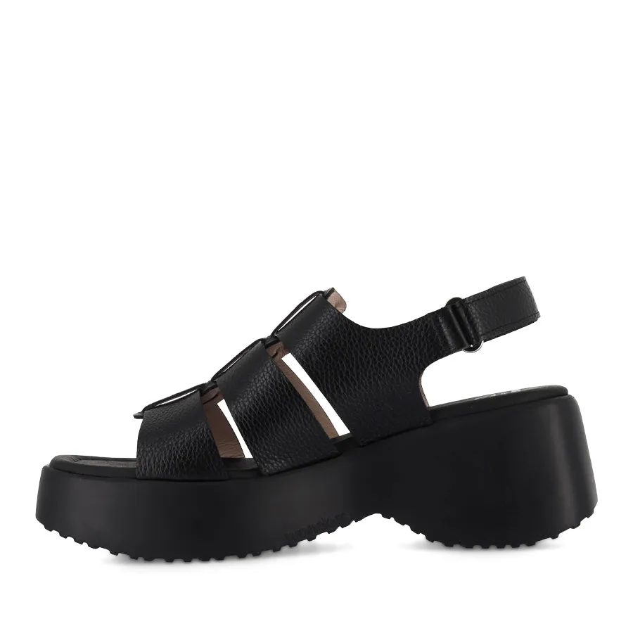 DENVER D-9724 - BLACK LEATHER City Ready Handmade