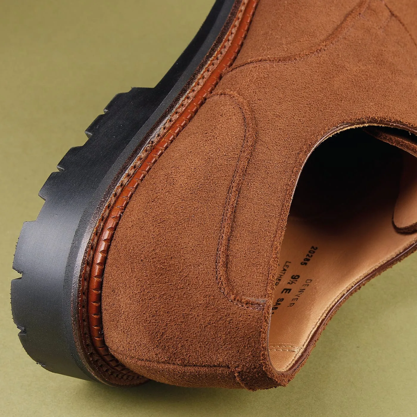 Fresh Flow Denver Tobacco Deer Skin Suede
