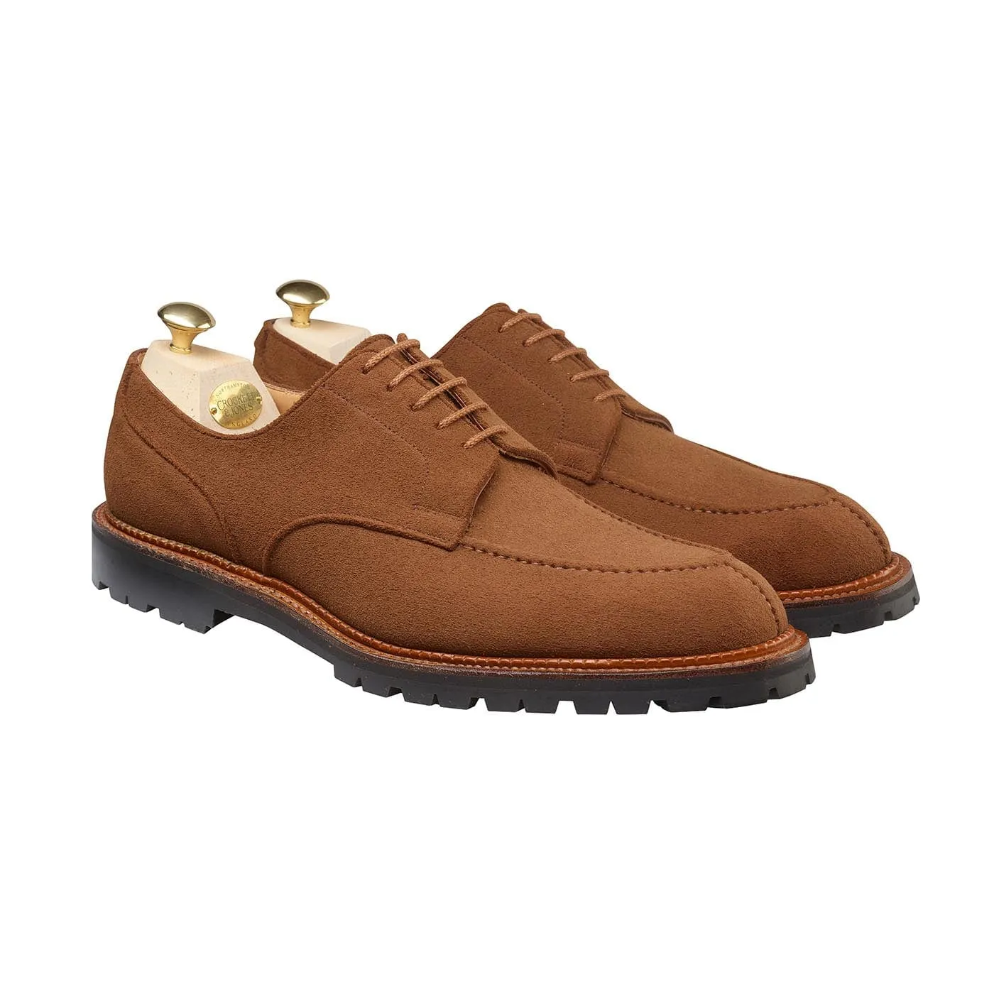 Denver Tobacco Deer Skin Suede Meet Time