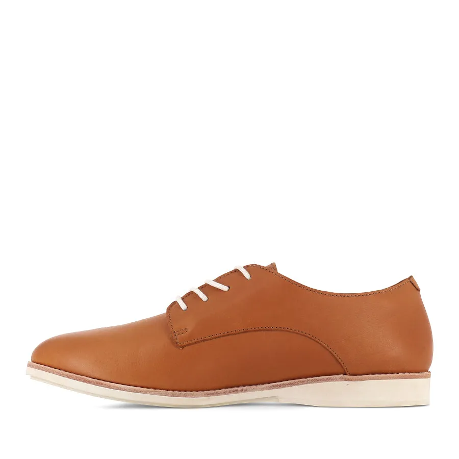 Open Path DERBY - COGNAC LEATHER