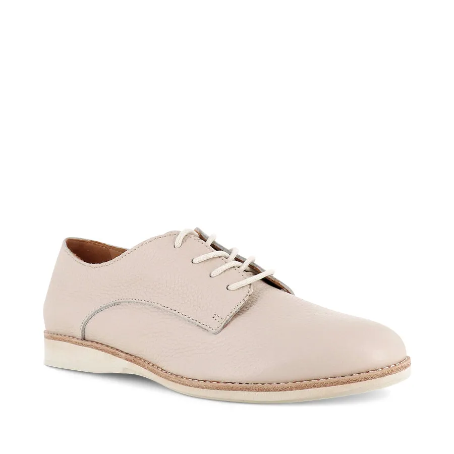 Heel Grip Firm Path DERBY SUPER SOFT - BONE LEATHER