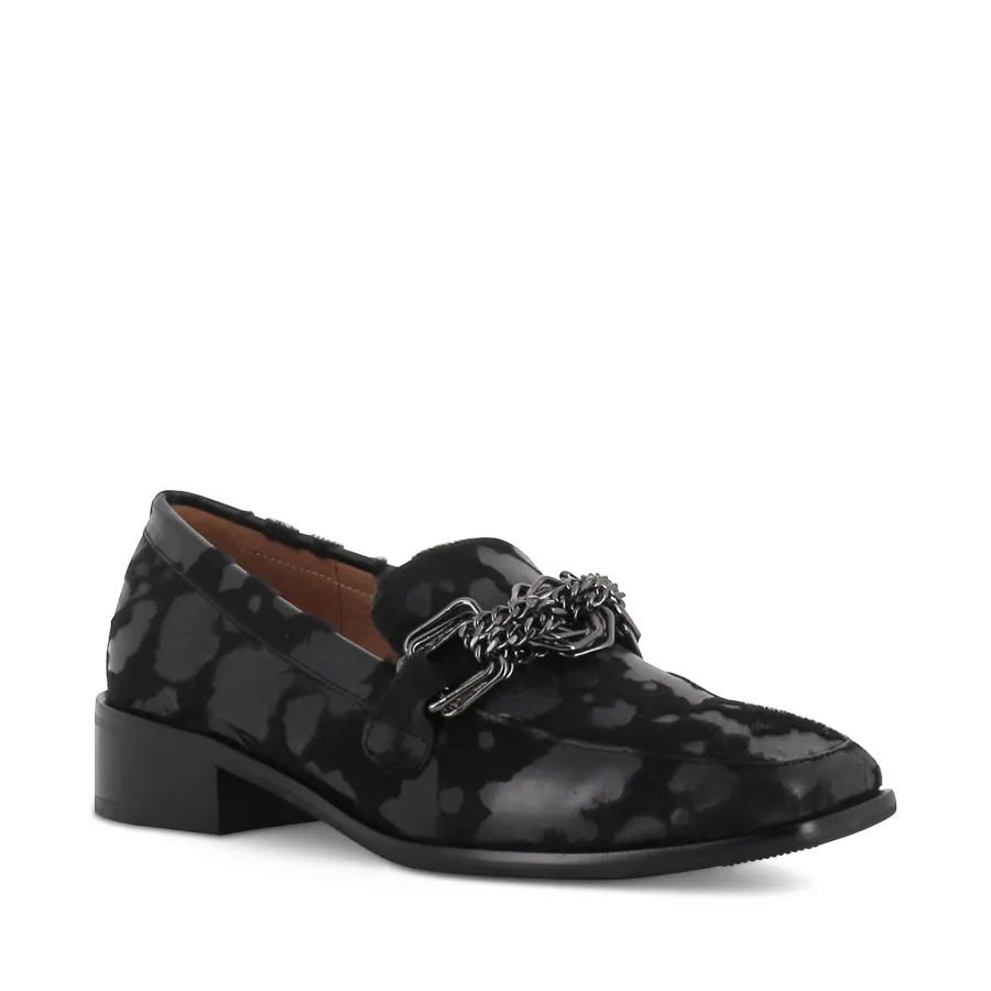 DEWEY - BLACK PATCH Hold Sure Soft Leather Design