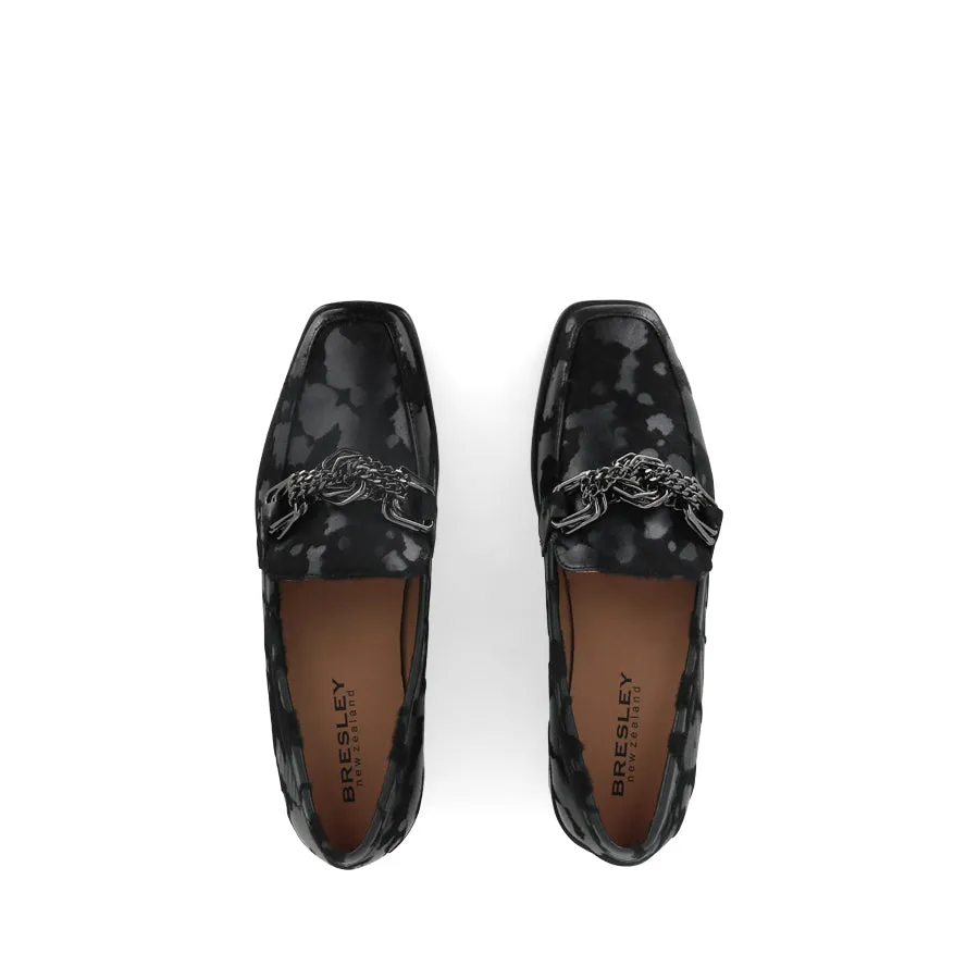DEWEY - BLACK PATCH Adjustable Easy Slip-on Footwear