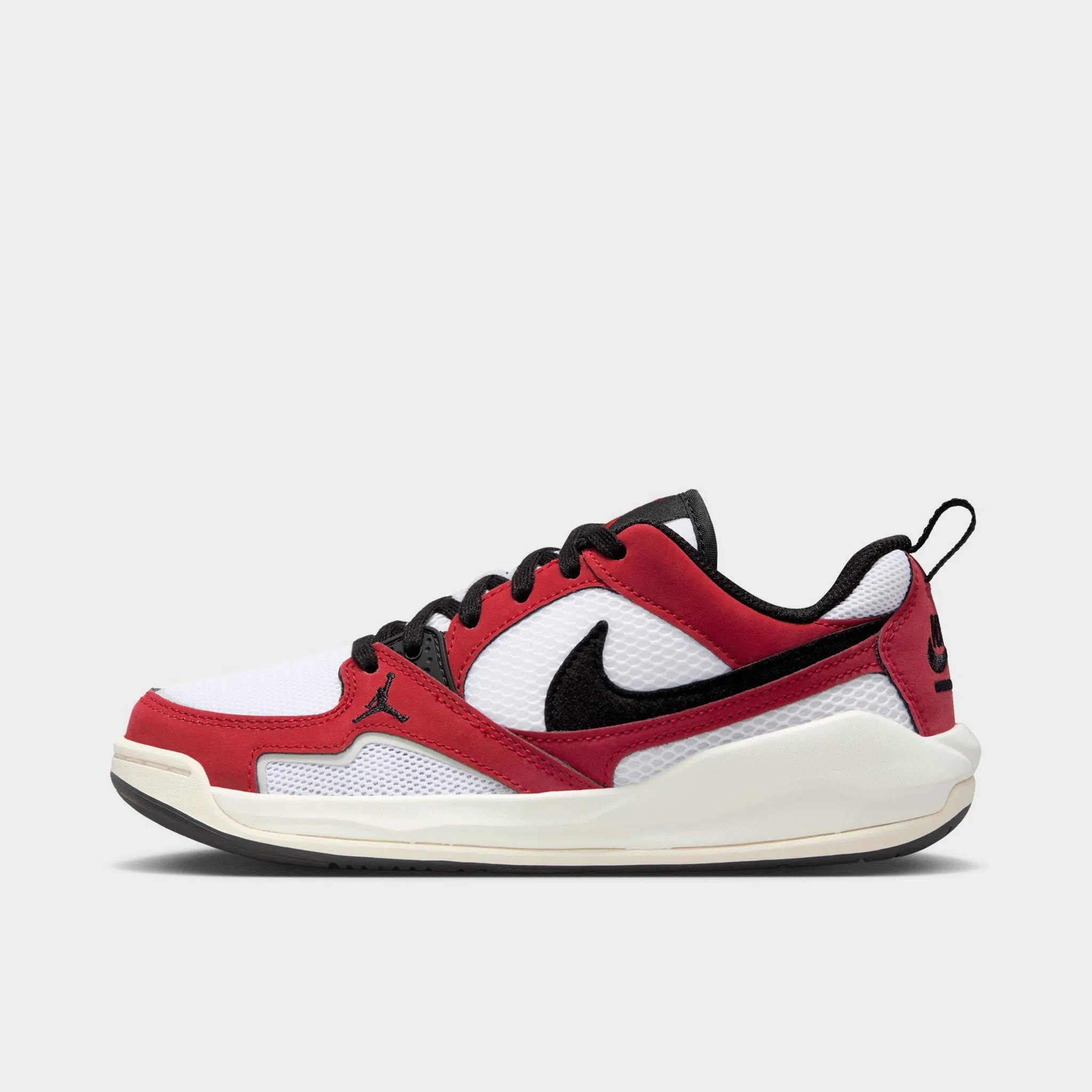 Jordan CMFT Era GS White / Black - Varsity Red Casual Design