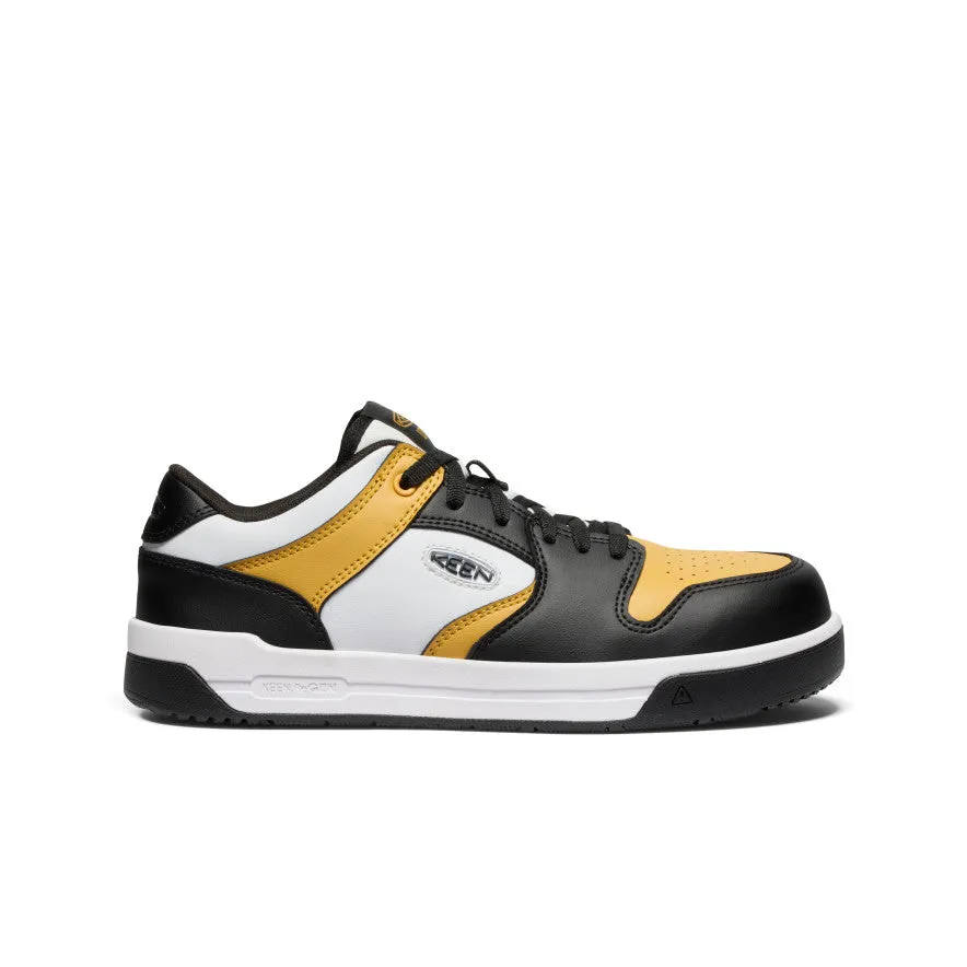Built-in comfort High-performance piece Men's Overton Work Shoe (Carbon Toe)  |  Golden Spice/Black