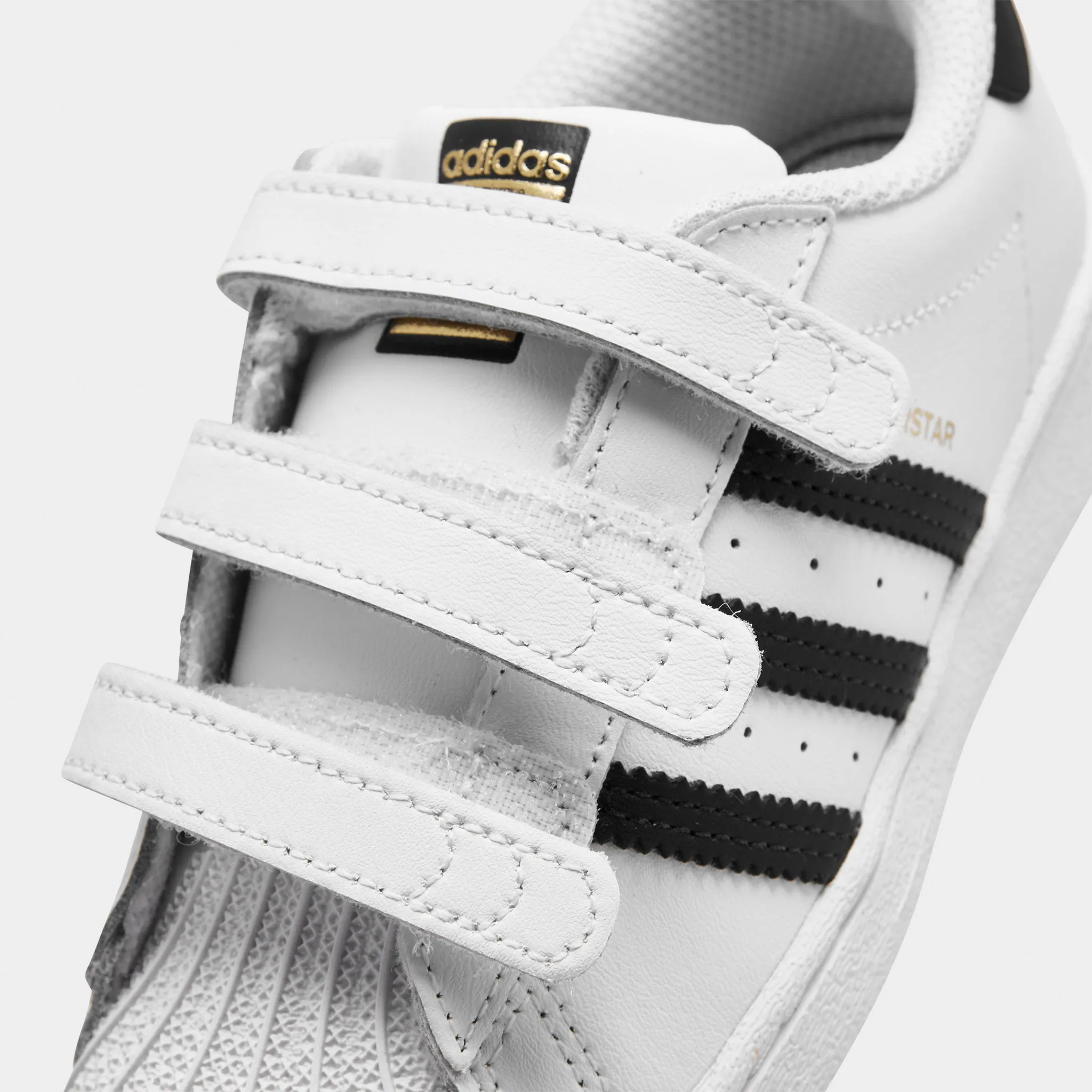 Narrow Fit Non Toxic Adhesives adidas Originals Infants' Superstar Cloud White / Core Black - Cloud White